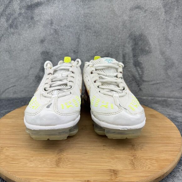 Nike Air VaporMax 360 Shoes Womens Size 6 White Pink Volt Running CQ4538-001 - Picture 2 of 9